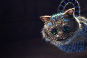 Cheshire Cat, Kitty, Cat, Alice in Wonderland, Wonderland, Smiling, Furry