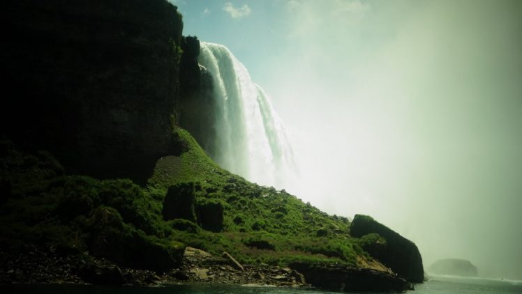 Niagara Falls, Waterfall, Ontario HD Wallpaper Desktop Background
