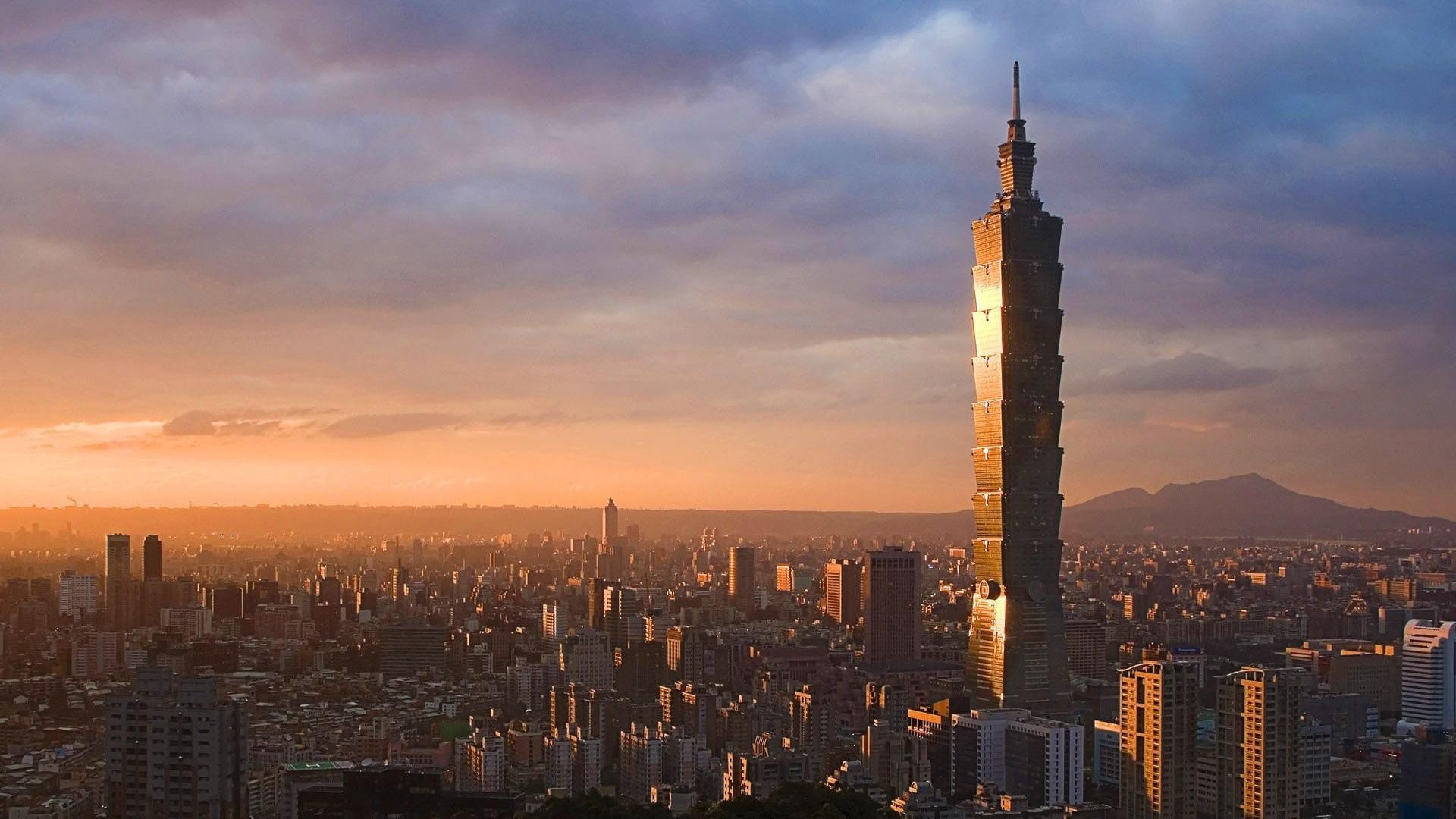 Asia, Taipei 101, Architecture, Building, Modern Wallpaper