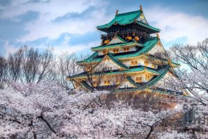 Asia, Architecture, Building, Ancient, Trees, Snow