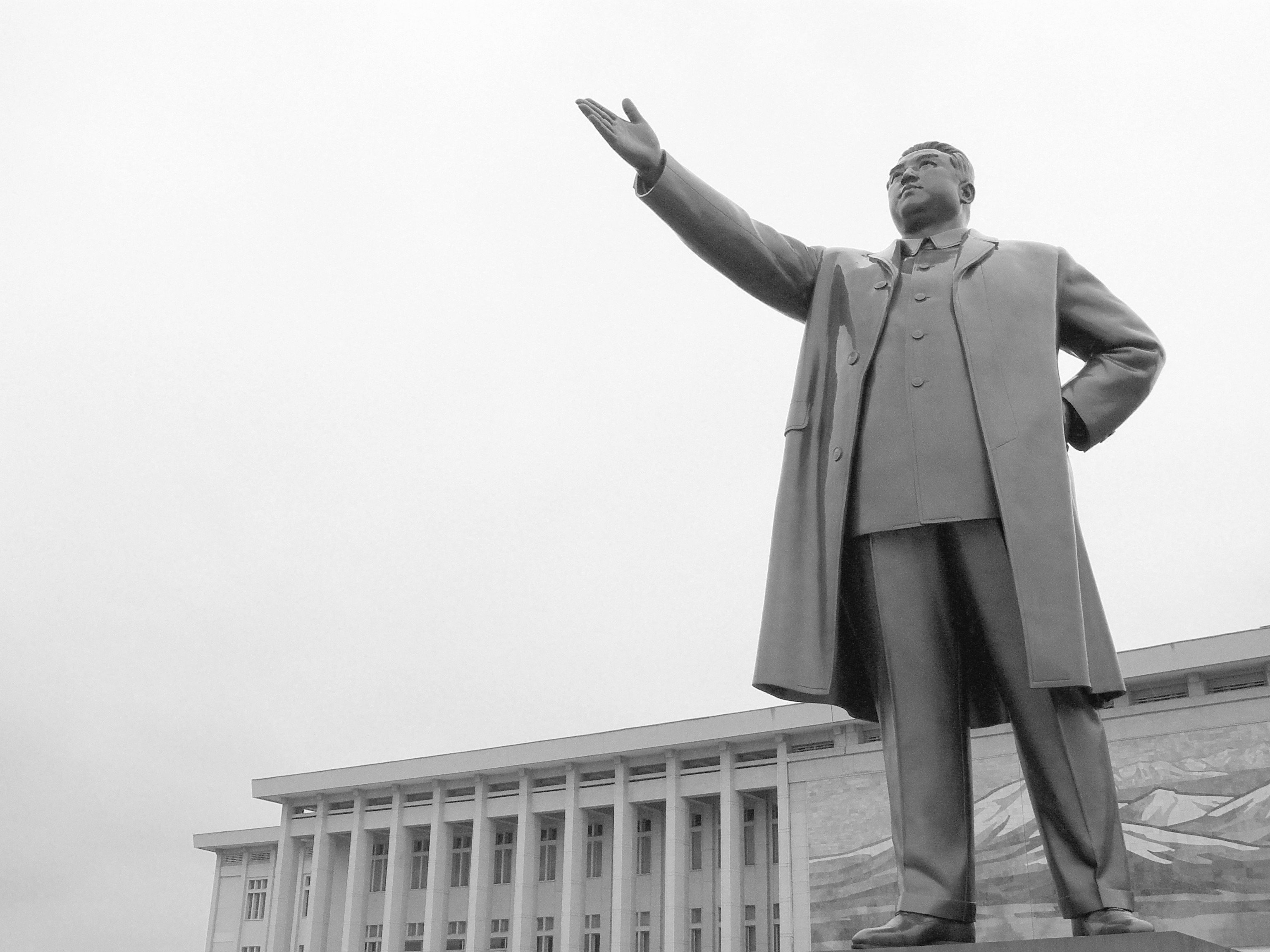 Kim Il sung, Architecture, DPRK, North Korea, Rare, Statue Wallpaper
