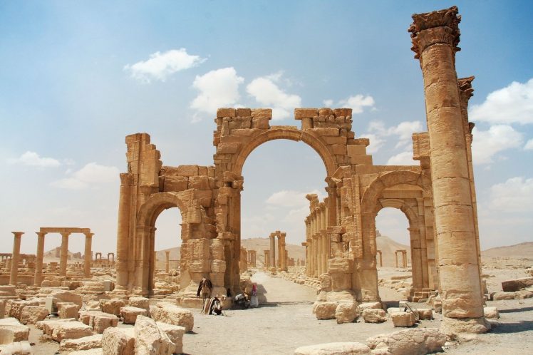 Syria, Ruins, Palmyra HD Wallpaper Desktop Background