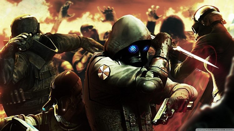 Resident Evil, Umbrella Corporation, Zombies, Riots HD Wallpaper Desktop Background