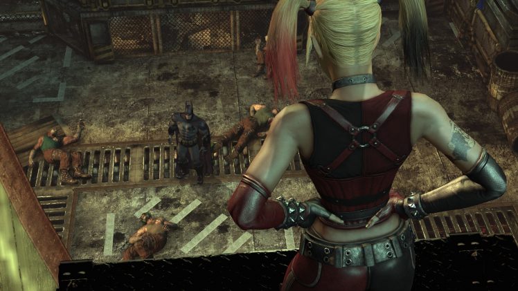 Harley Quinn, Video games, Batman: Arkham City, Batman HD Wallpaper Desktop Background