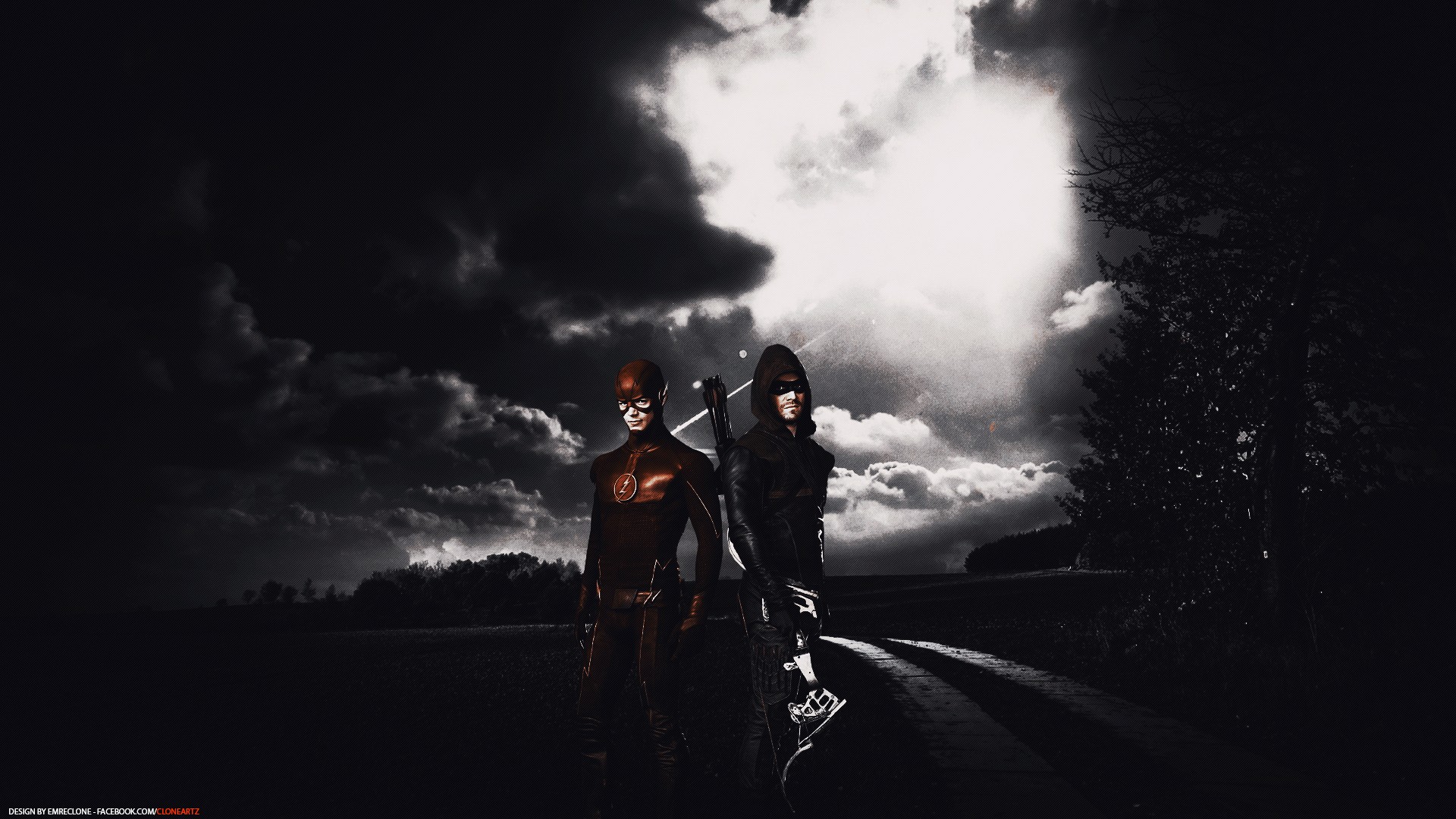 Flash, Arrow (TV series) Wallpaper