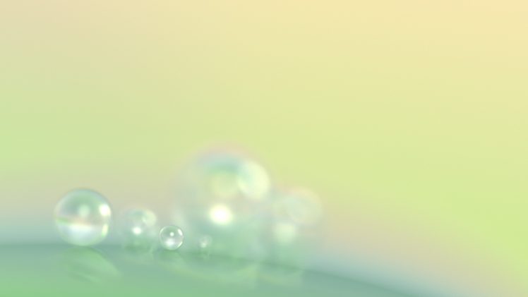 macro, Bubbles HD Wallpaper Desktop Background