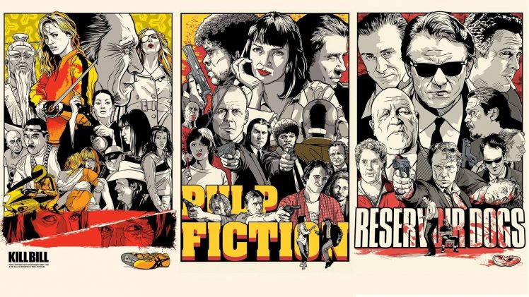 Quentin Tarantino, Kill Bill, Pulp Fiction, Reservoir Dogs HD Wallpaper Desktop Background