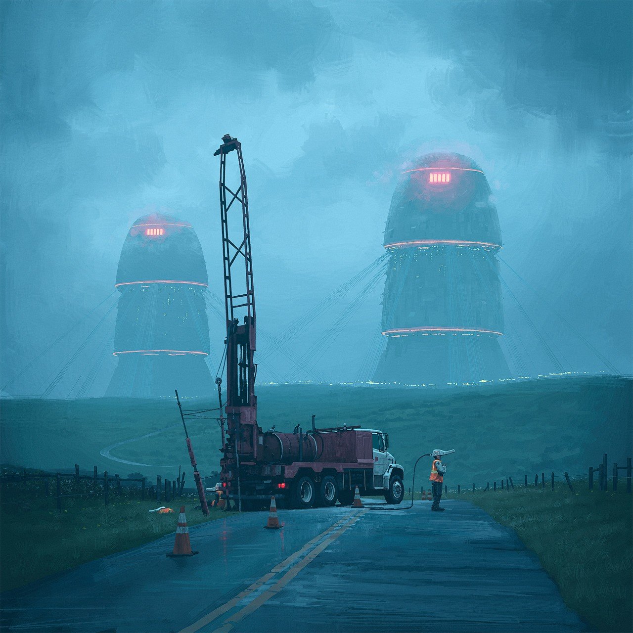 Simon Stålenhag, Science fiction Wallpaper