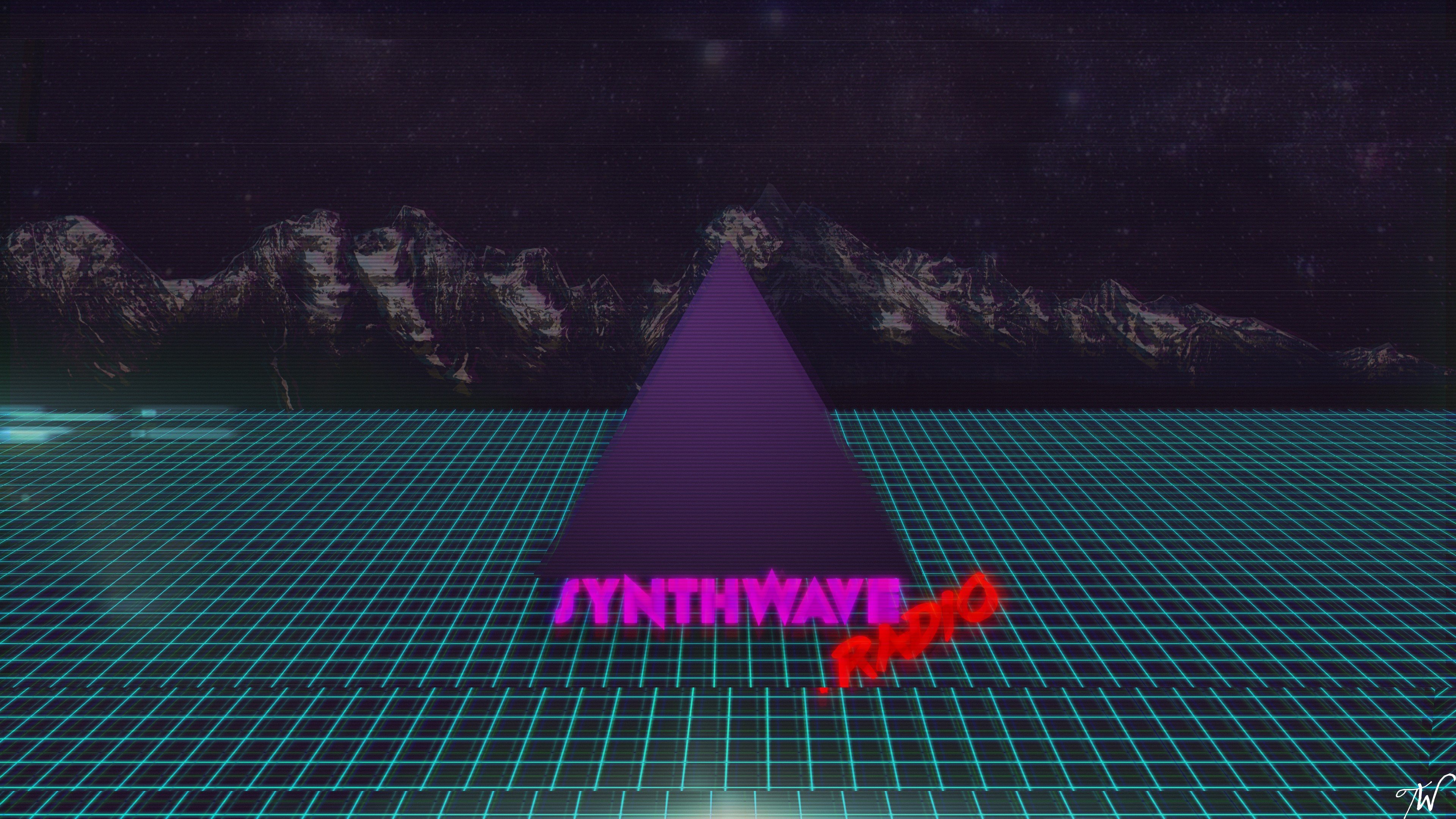 synthwave, New Retro Wave, 1980s, Retro style Wallpaper