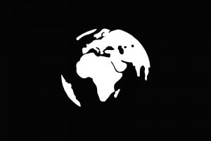 world, Minimalism, Simple, Black, White, Continents, Africa, Europe, Globes, Earth, Black background, Asia, South America, Map