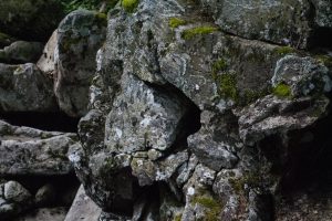 rock, Stones, Moss, Gray, Green, Lichen