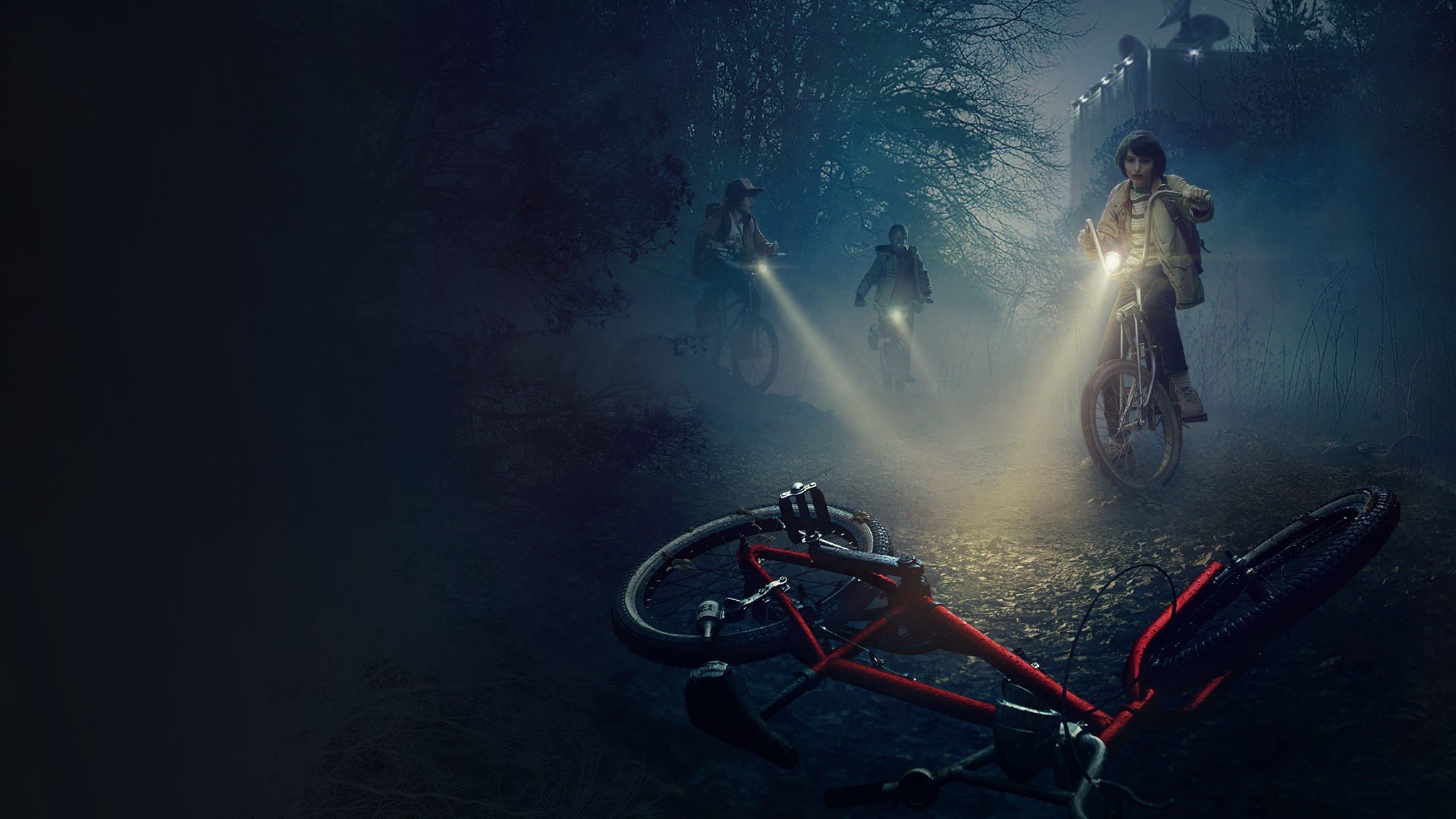 Stranger Things, Bicycle, TV, Netflix Wallpapers HD / Desktop and