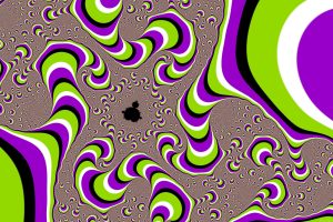 optical illusion, Fractal, Swirls