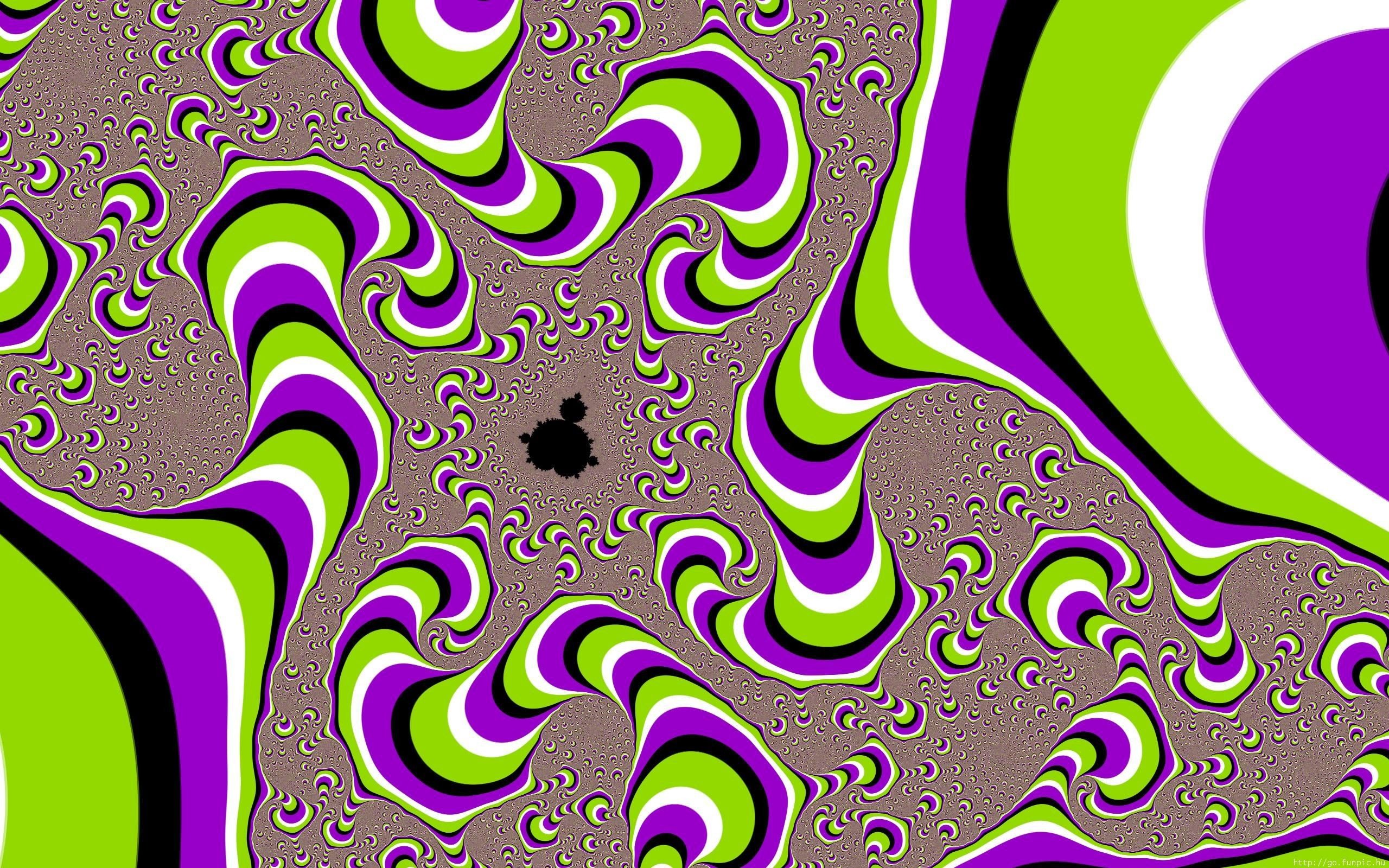 optical illusion, Fractal, Swirls Wallpaper