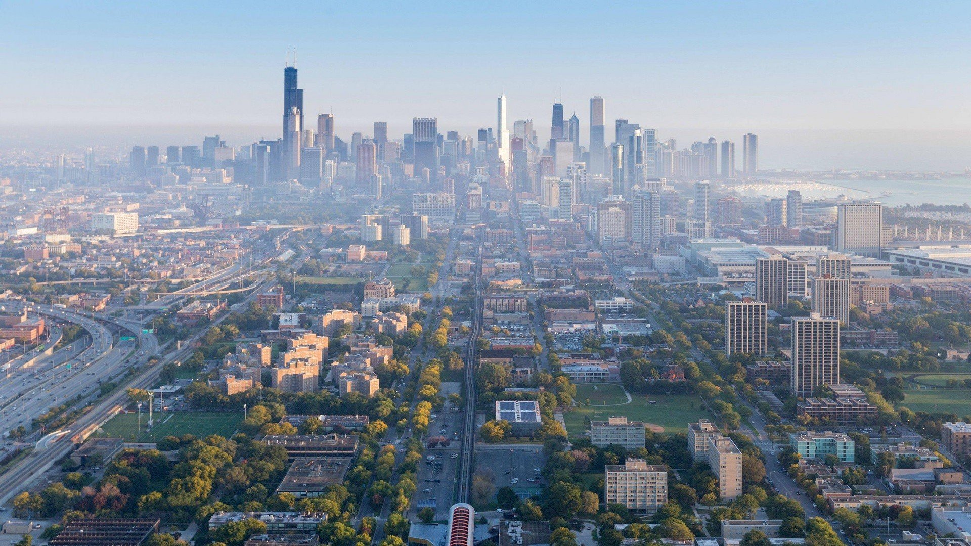skyscraper, Cityscape, Chicago Wallpaper