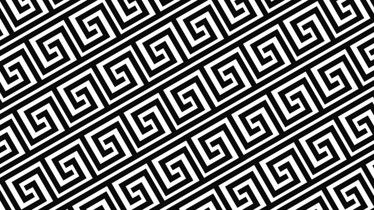 pattern, Tile, Monochrome HD Wallpaper Desktop Background