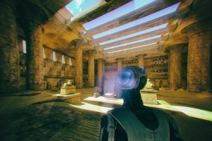 The Talos Principle, Screen shot, Video games, Robot, Temple, Egypt, Egyptian