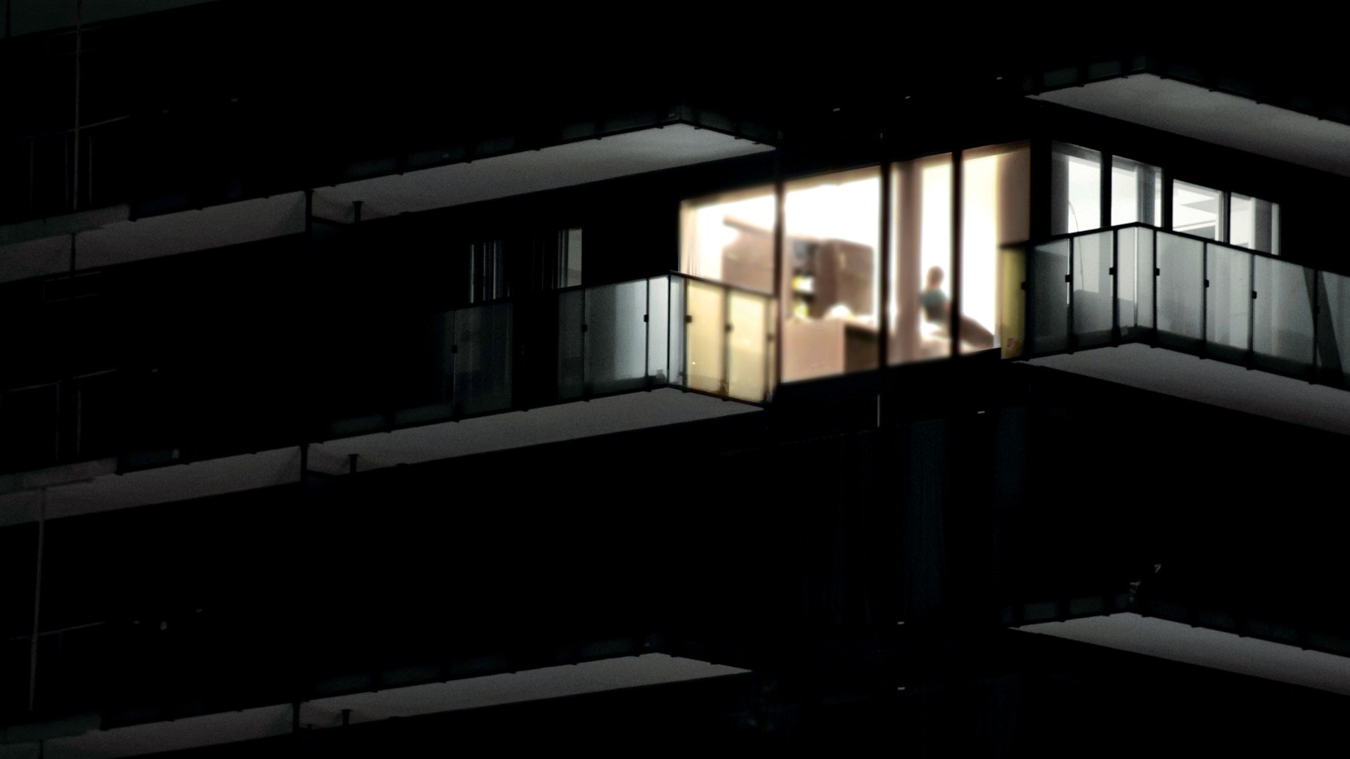 Toronto, Building, Skyscraper, Modern, Minimalism, Light bulb, Balcony Wallpaper