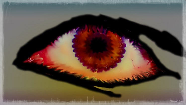 eyes, Painting HD Wallpaper Desktop Background