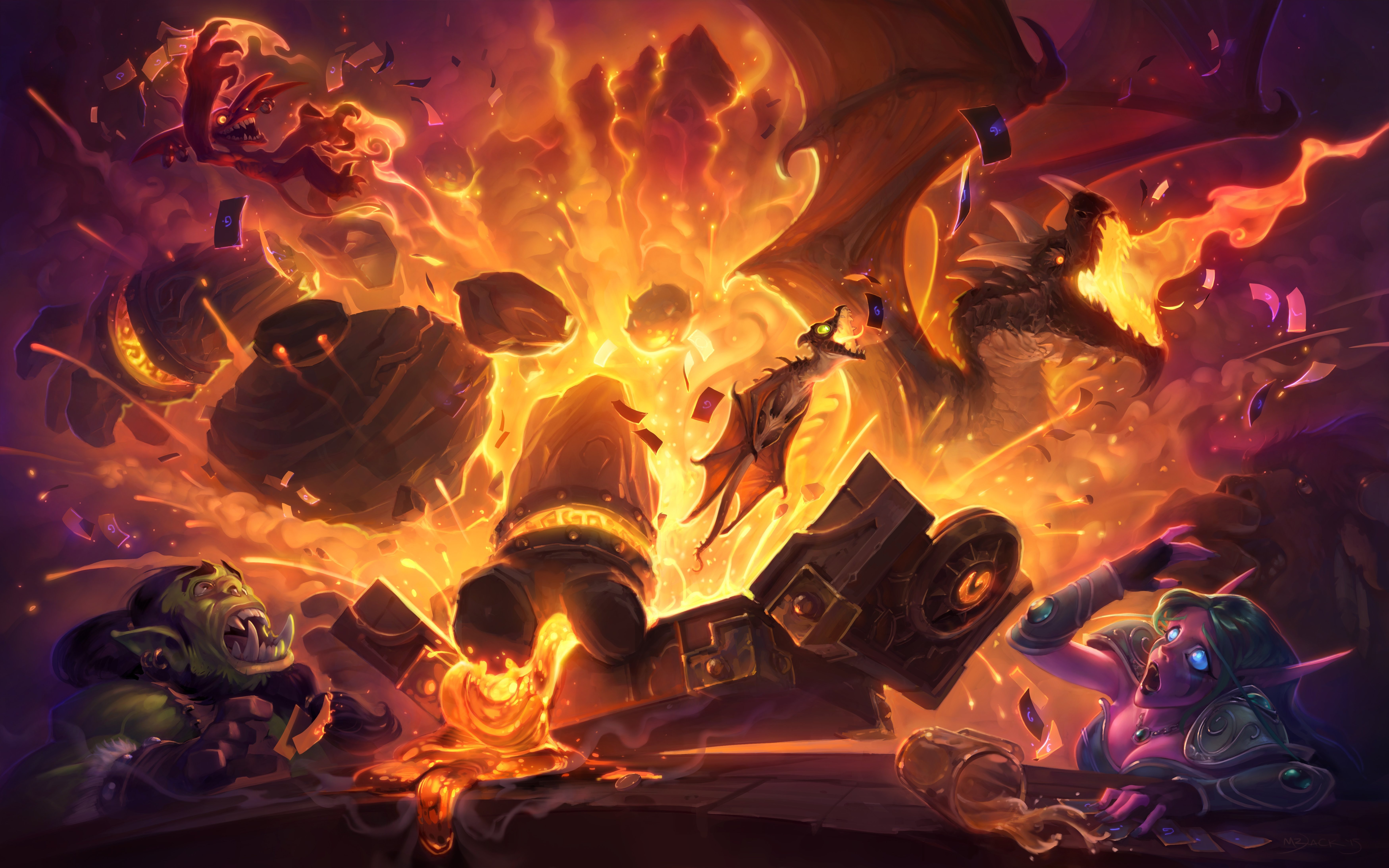 Hearthstone: Heroes of Warcraft, Blizzard Entertainment Wallpaper