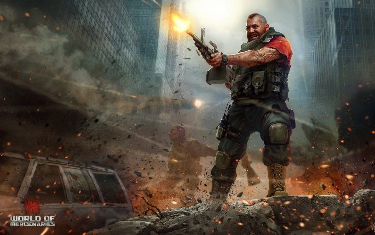 gamers, Gunz, War, Gun, Combat, Bulletproof vest HD Wallpaper Desktop Background