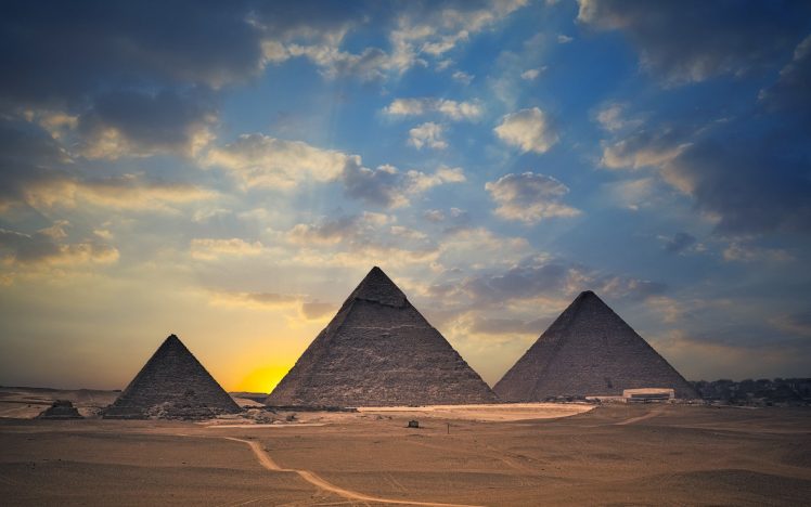 Tourism, Tourists, Egypt, Pyramids of Giza, Sand HD Wallpaper Desktop Background