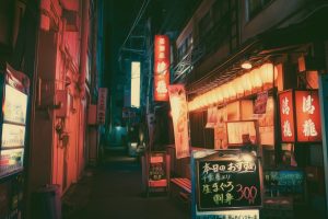 Masashi Wakui, Photography, Photo manipulation, Neon lights