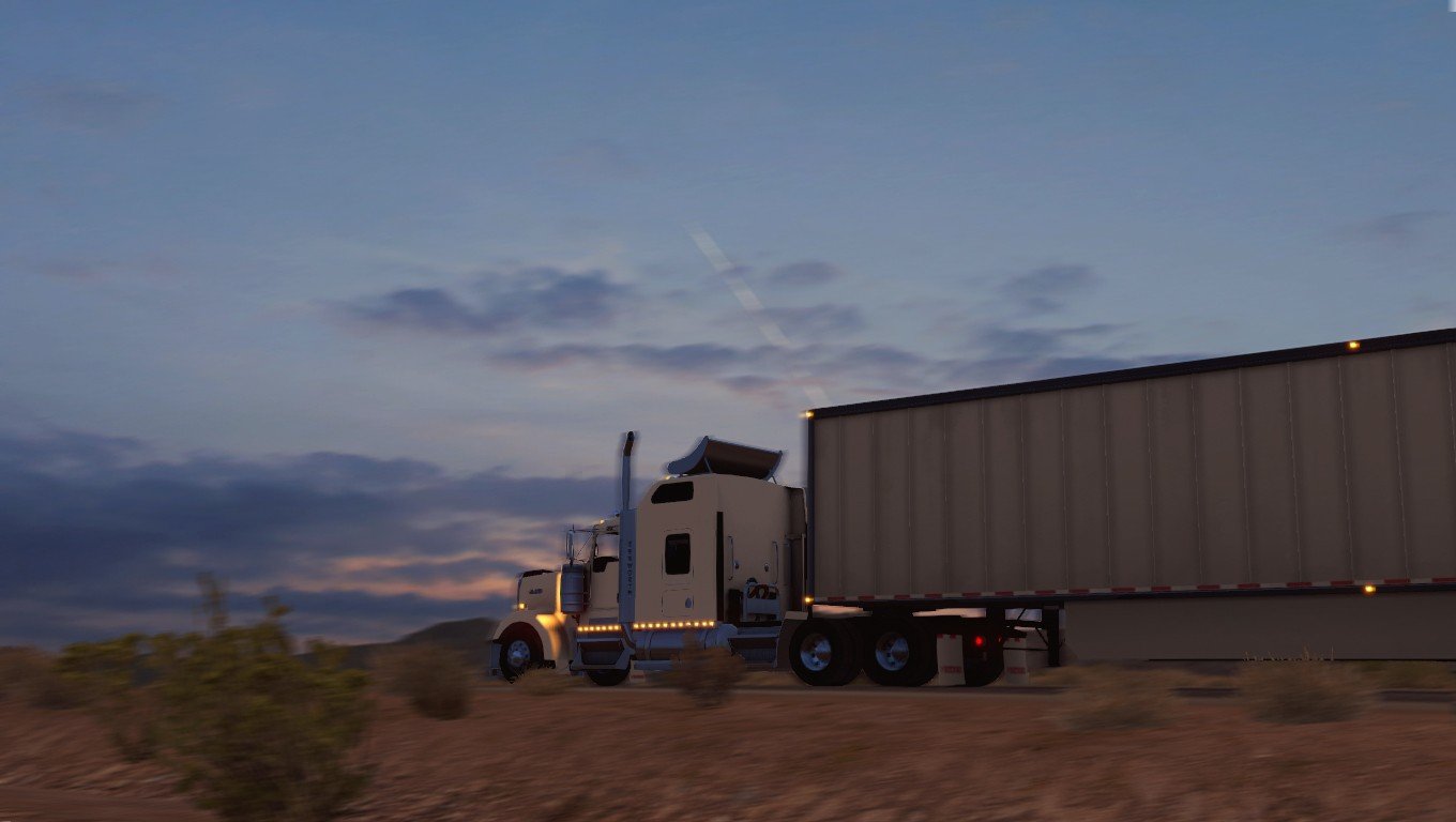 American Truck Simulator, Trucks, Desert, Arizona, Video games Wallpaper