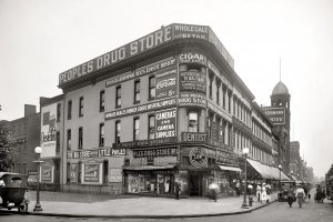 vintage, Monochrome, Cityscape, New York City, Street, Old building