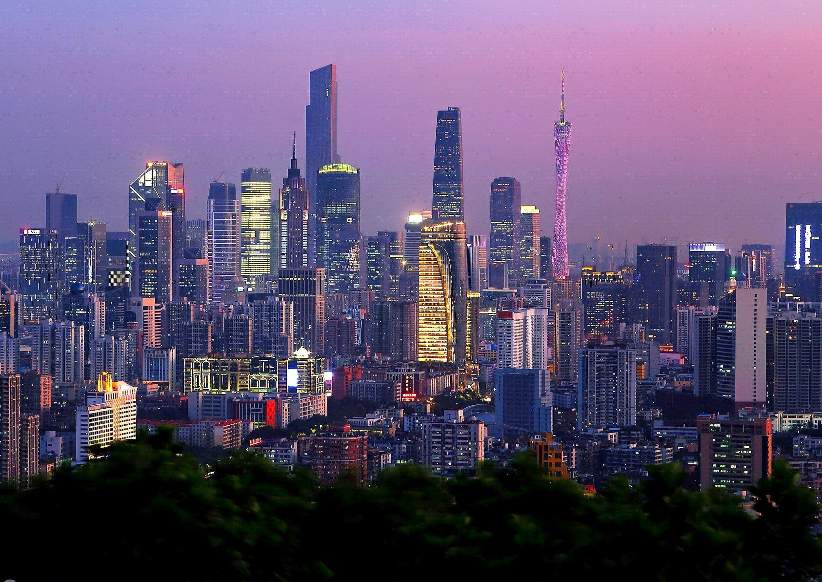 guangzhou, China, Cityscape, Canton Wallpaper