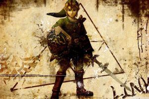 Link, The Legend of Zelda, Triforce, Master Sword, Video games