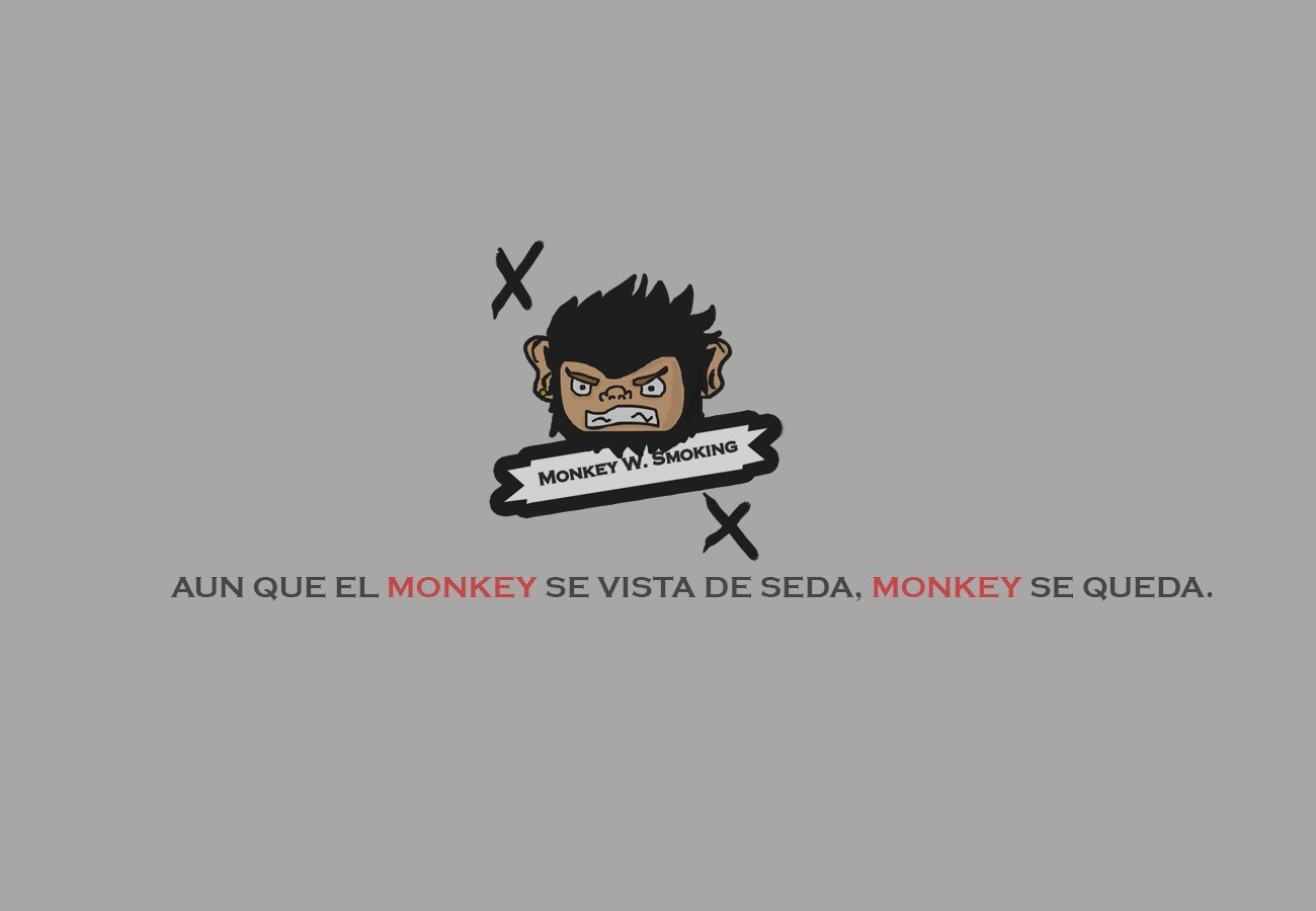 monkey, Humor, Pixel art, Creativity Wallpaper