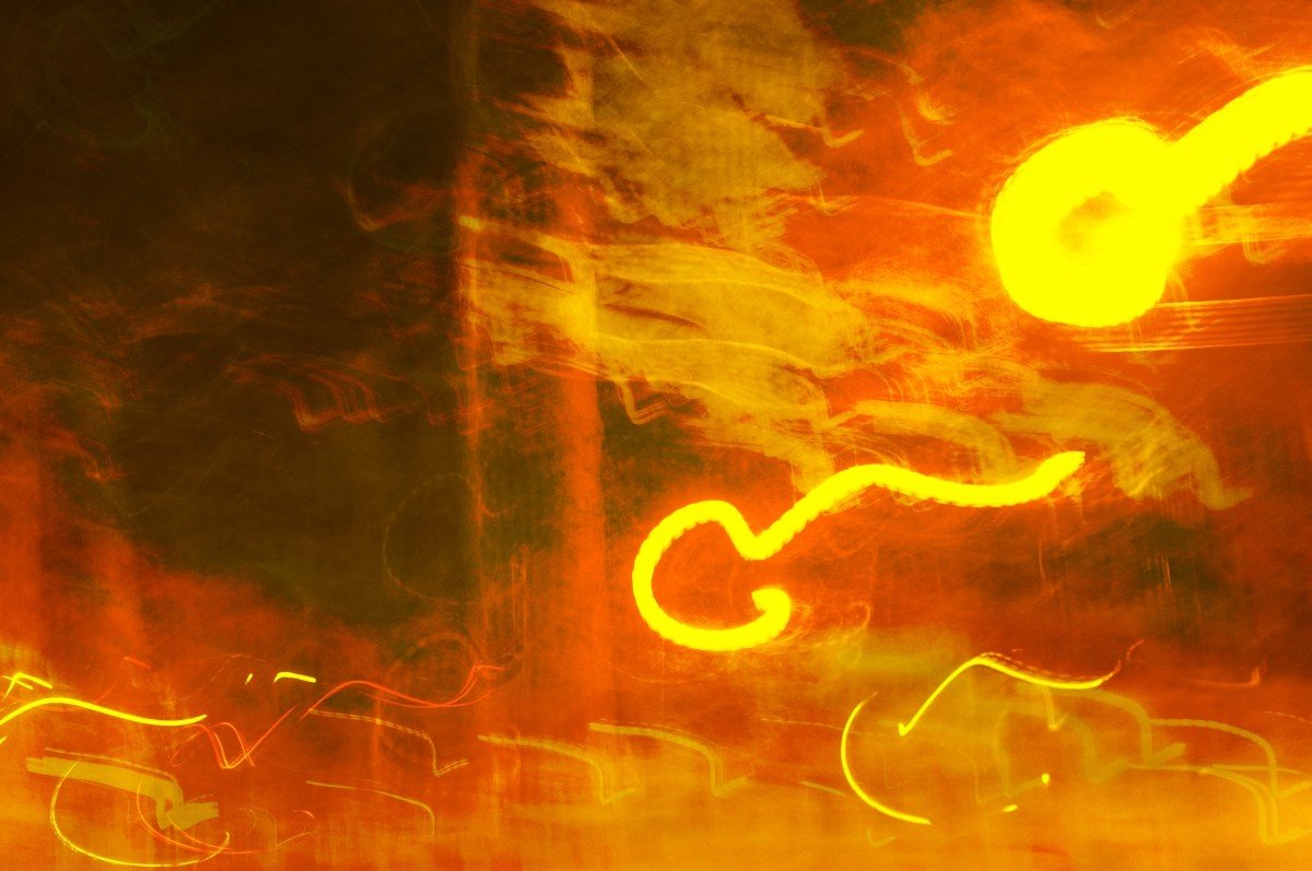 red, Orange, Glare Wallpaper