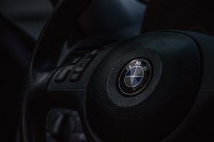 BMW, Car interior, Black