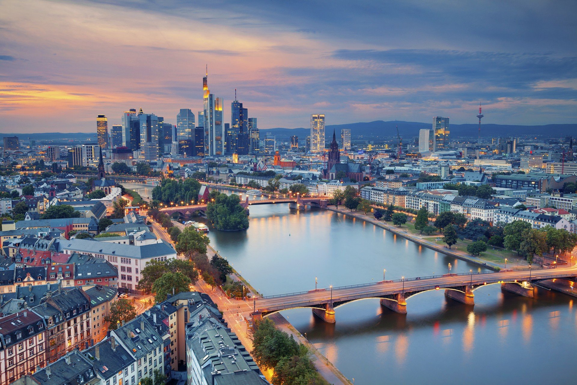 Frankfurt, Cityscape Wallpaper