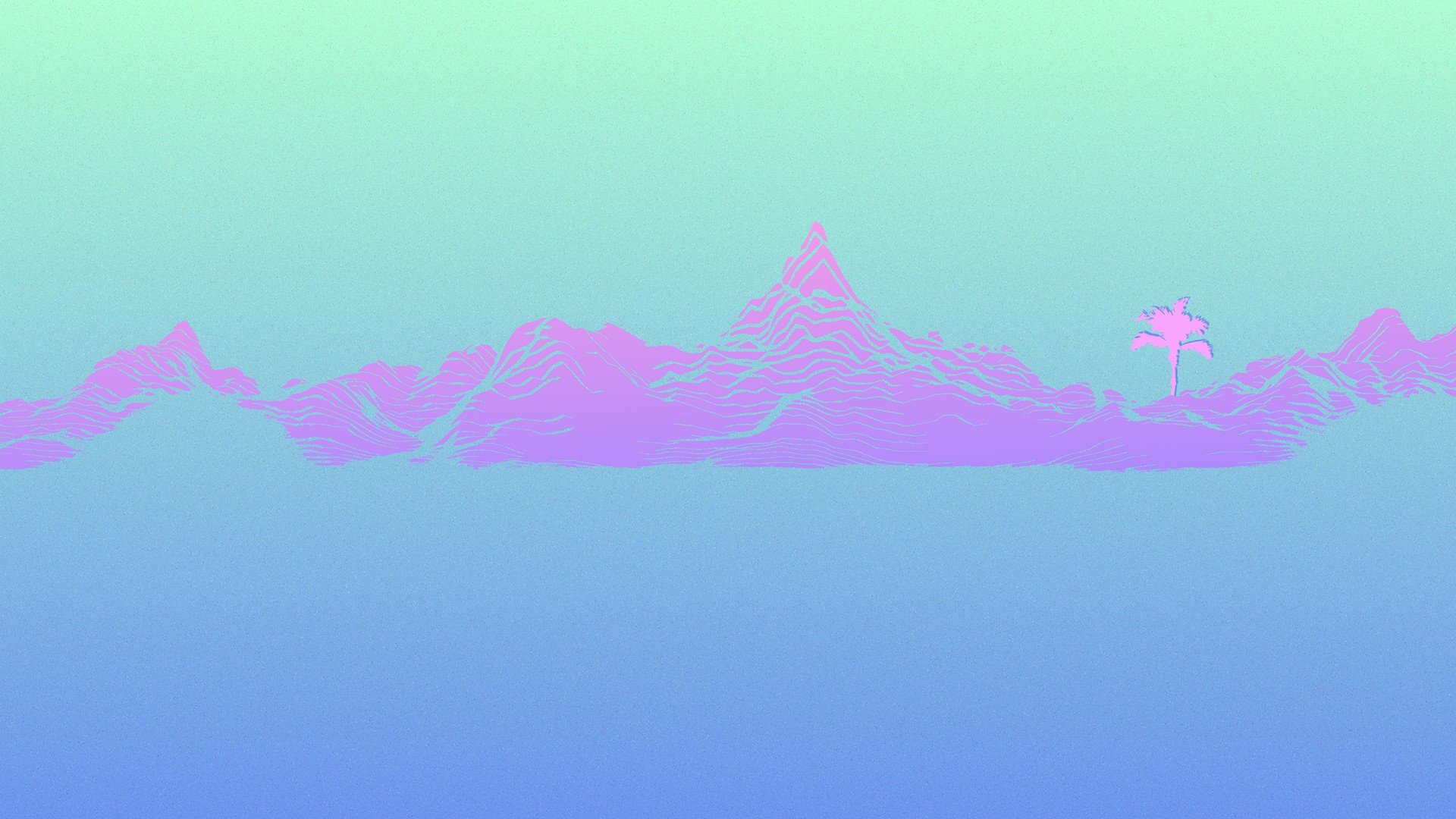 neon, Mountains Wallpapers HD / Desktop and Mobile Backgrounds