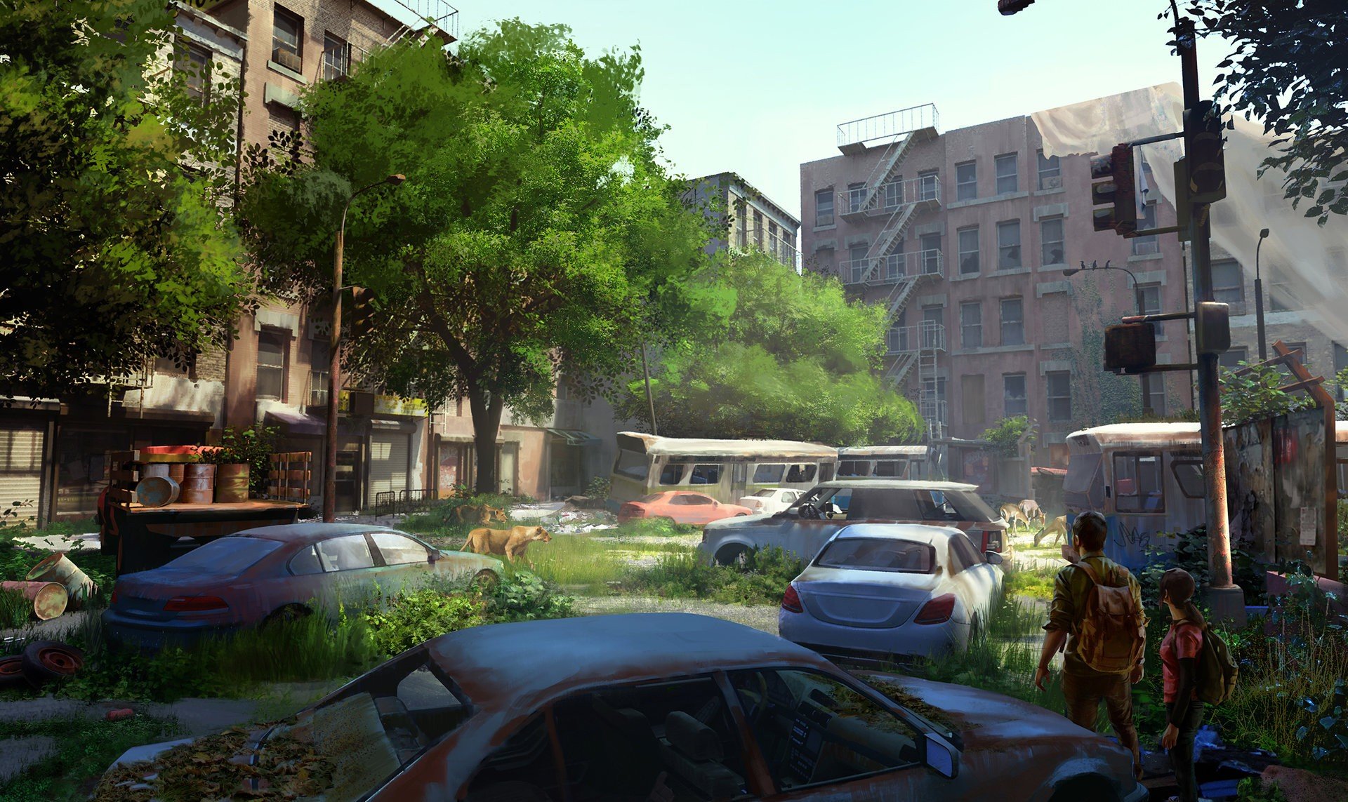 The Last of Us, Overgrown, Wasteland Wallpaper