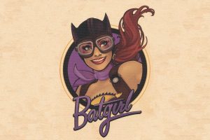 Batgirl, Redhead, DC Comics, Textured, Superheroines, Texture, Comics, Comic books