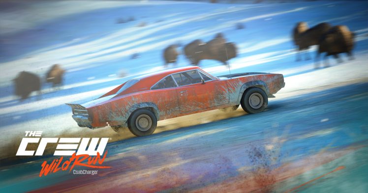 race cars, Dodge Charger R T 1968, The Crew Wild Run, The Crew HD Wallpaper Desktop Background