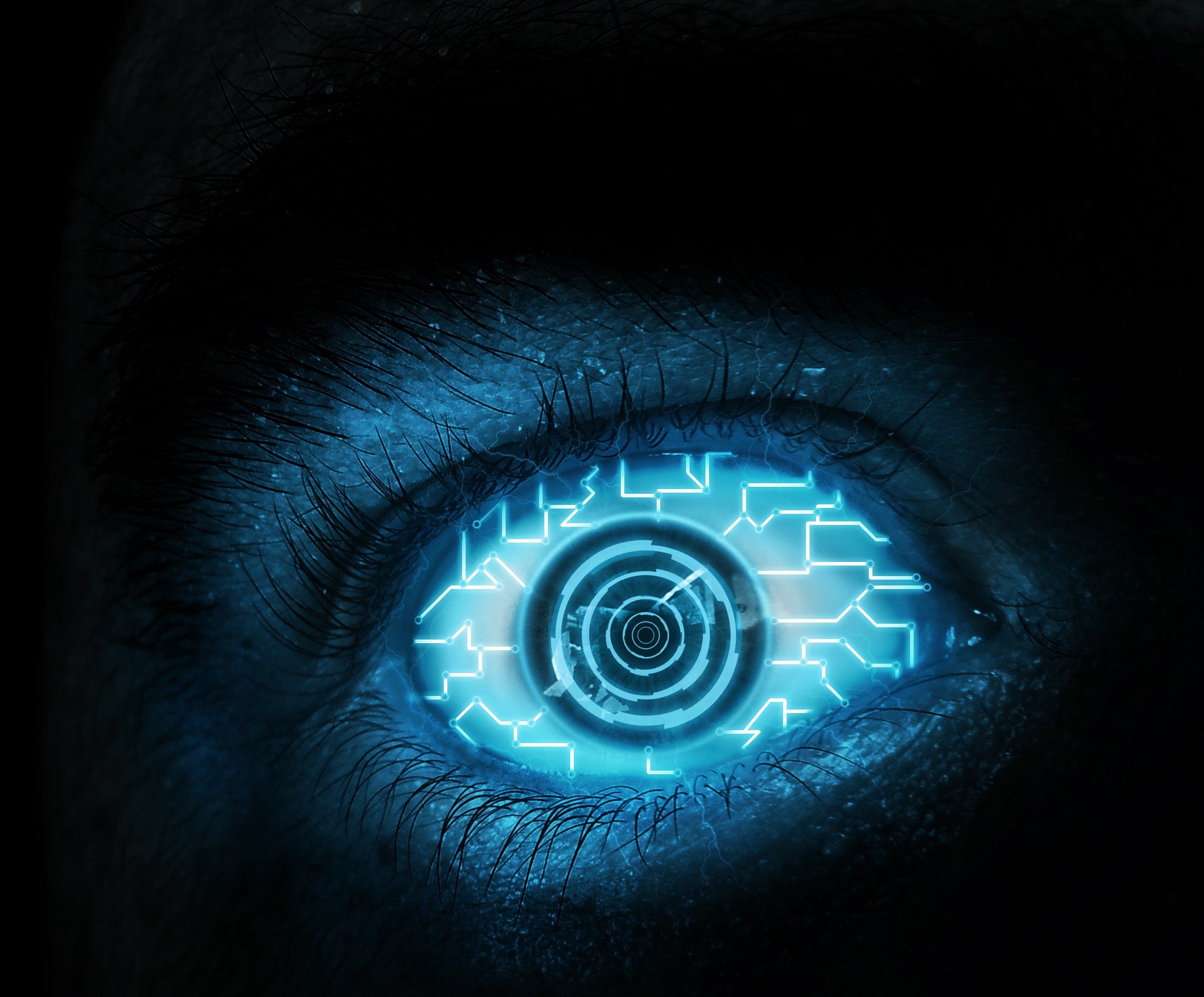 eyes, Artificial, Photo manipulation Wallpaper