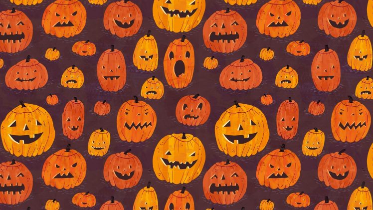 pumpkin, Halloween HD Wallpaper Desktop Background