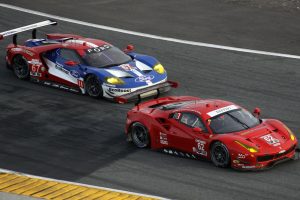race cars, Ferrari, Ford GT, Ferrari 488 GTB