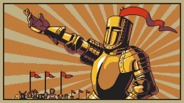 knight, A Bastards Tale, Video games, Pixel art HD Wallpaper Desktop Background