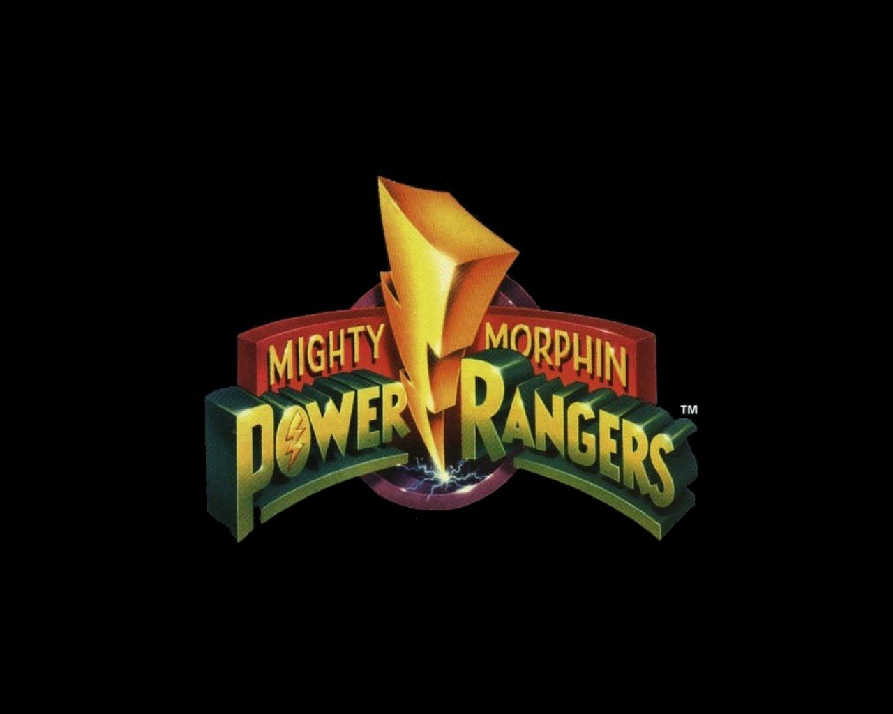 Power Rangers, Mighty Morphin Power Rangers, Tv series, TV, Logo Wallpaper
