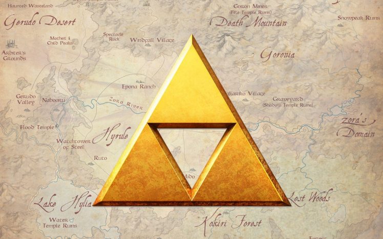 The Legend of Zelda, Map, Video games HD Wallpaper Desktop Background