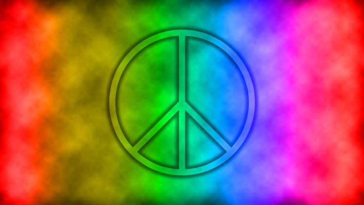 peace, Colorful HD Wallpaper Desktop Background