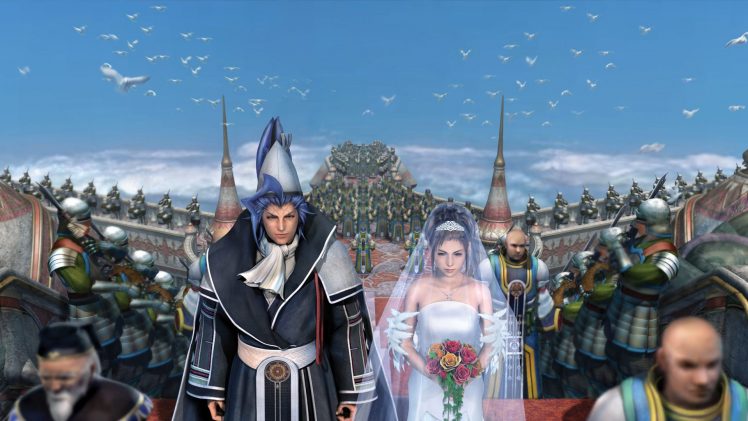 Yuna, Maester Seymour, Final Fantasy X HD Wallpaper Desktop Background