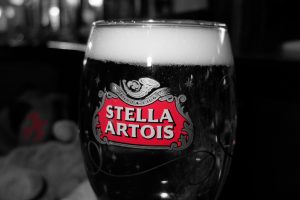beer, Stella Artois, Selective coloring