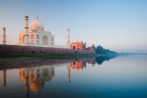 water, Taj Mahal, India