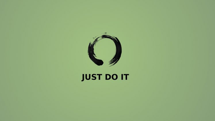 zen, Motivational, Just Do It. HD Wallpaper Desktop Background